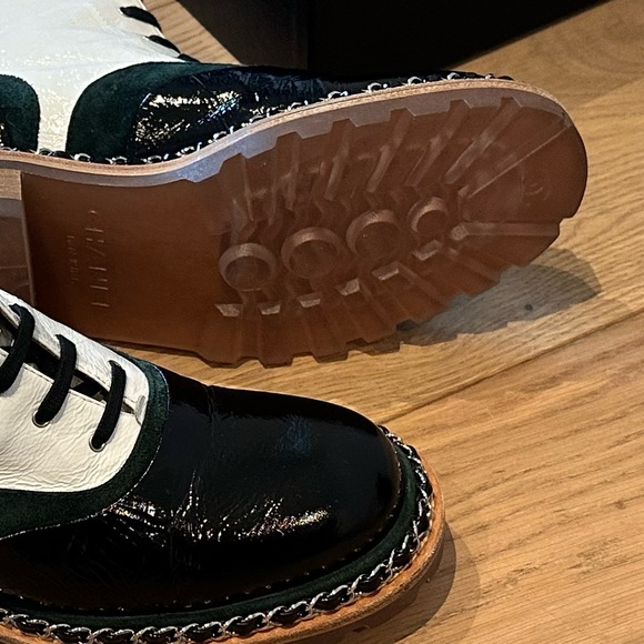 CHANEL SALZBURG 2015 Suede Patent Calfskin Boots Shoes - Size 39 - Picture 8 of 9